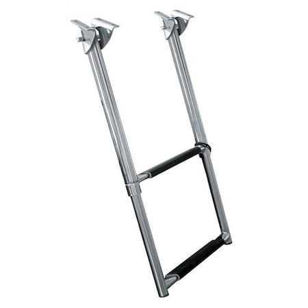 Jif Marine JIF MARINE EXF2 2-Step Under Platform Telescoping Ladder; Stainless 316 EXF2